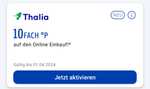 Thalia 10Fach °P Payback Punkte auf den Online Einkauf bei Thalia bis 01.04