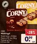 [Aldi Süd | Marktguru] Corny Müsliriegel Multi Pack versch. Sorten 99 Cent, mit Marktguru Cashback rechnerisch 79 Cent