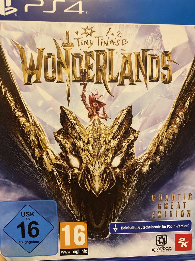 Tiny Tinas Wonderlands -Chaotic great edition PS4 (inkl. Ps5-Upgrade