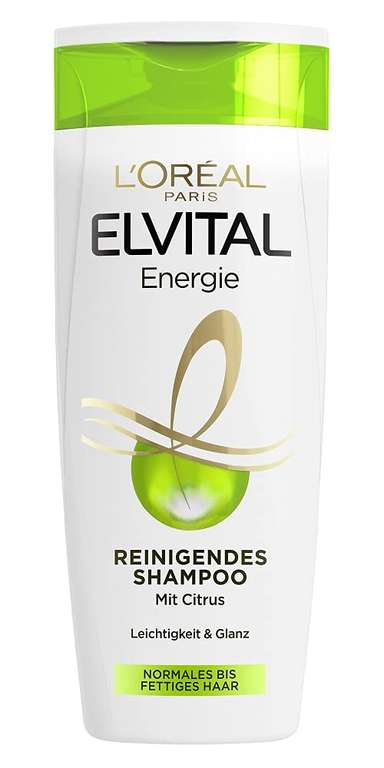 L'Oréal Paris Elvital Shampoo Energie, 1er Pack (1 x 300 ml) (Prime Spar-Abo)