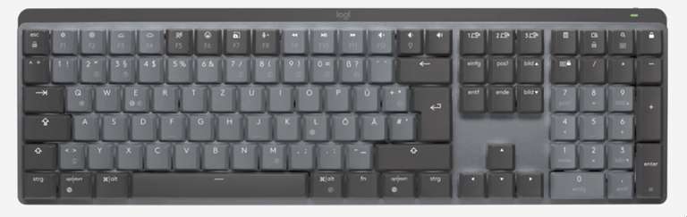 [Logitech - Corporate Benefits] Logitech MX Mechanical Tastatur DE QWERTZ Tactile Quiet / Linear