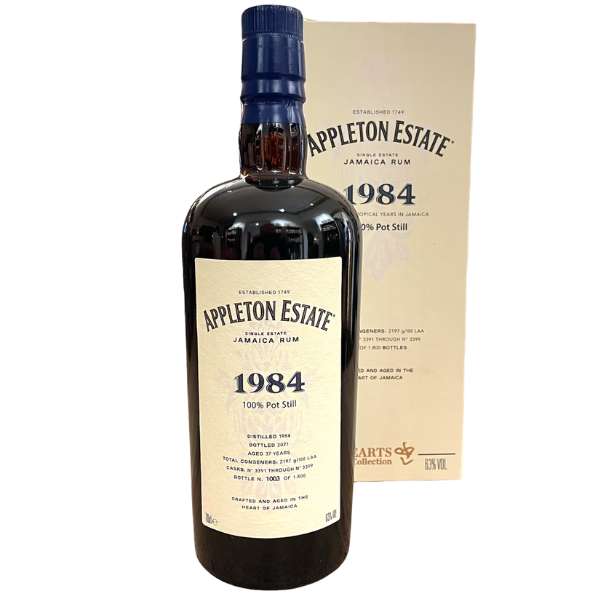 Appleton Hearts Collection 1984 37 Jahre Rum 63% 0,7l