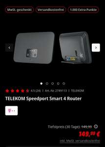 Speedport Smart 4 Router Telekom