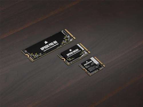[Amazon] Corsair MP600 Micro 1TB M.2 NVMe PCIe x4 Gen4 2 SSD – M.2 2242 – Bis zu 5.100MB/sec Sequential Read – High-Density 3D TLC NAND