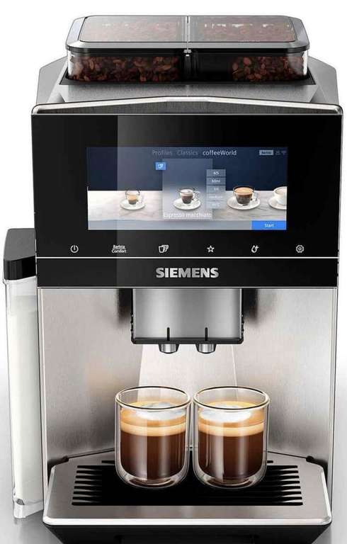 SIEMENS TQ907D03 EQ900 Kaffeevollautomat Edelstahl