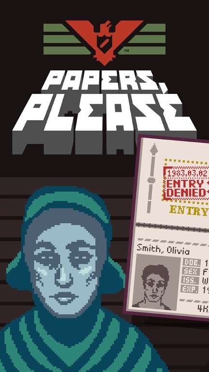 (ios/android) Papers, Please für 2,09€ @ Google Play