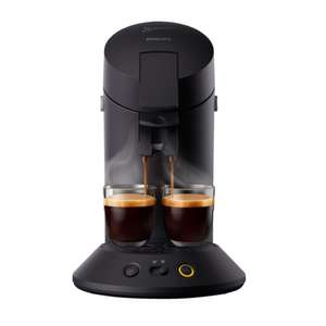 PHILIPS SENSEO CSA210/22 Pad Kaffeemaschine Original Plus Eco 2-Tassen-Funktion, Milder oder stark