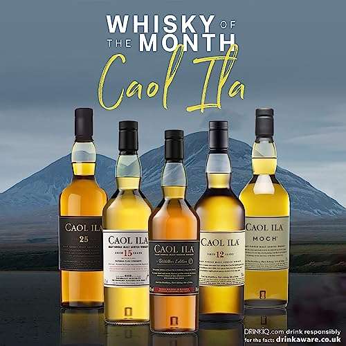 Caol Ila 12 Jahre Single Malt Whisky, 0,7 l, 43%