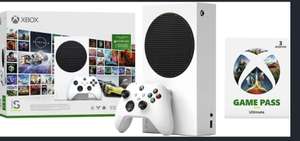 Xbox Series S (500 GB) + 3 Monate Xbox Game Pass Ultimate (Starter Paket)