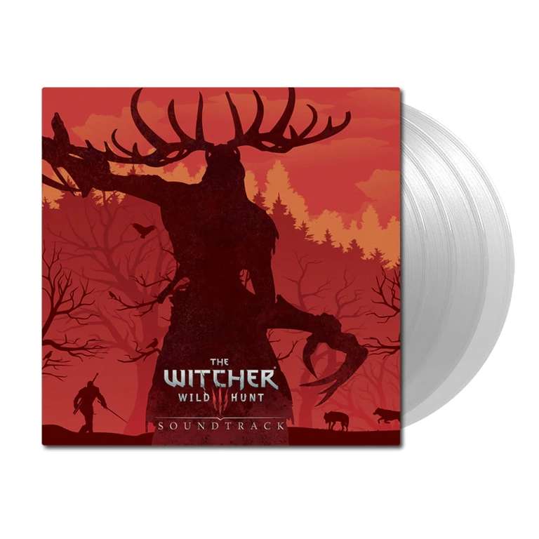 [Vorbestellung] The Witcher 3: Wild Hunt OST 4 LP - Clear Vinyl Edition