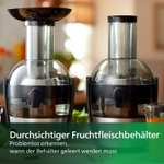 Philips Domestic Appliances Entsafter | 800W | 2L | NutriU-App | XL-Einfüllöffnung & QuickClean | kompaktes Design [HR1856/70] [Amazon]