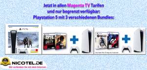 [Telekom/Nicotel] Magenta Zuhause MagentaTV mit Sony Playstation 5 (PS5) mit Laufwerk und Game Bundles incl. Routerbonus