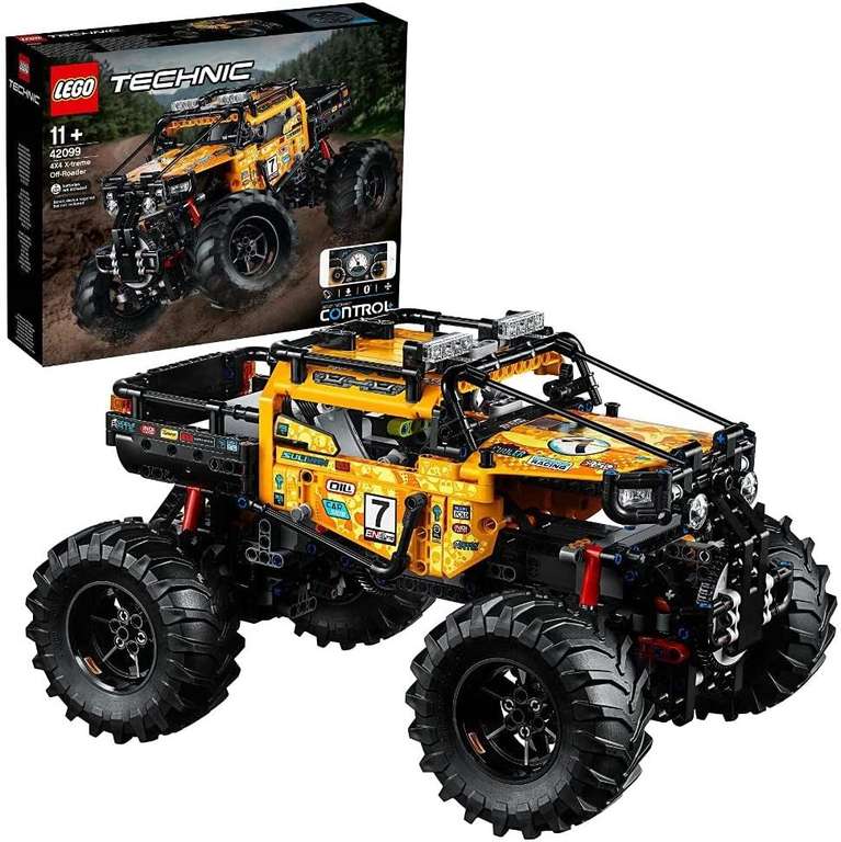 LEGO 42099 Technic Control+ 4x4 Allrad Xtreme-Geländewagen, ferngesteuertes Auto, RC Fahrzeug