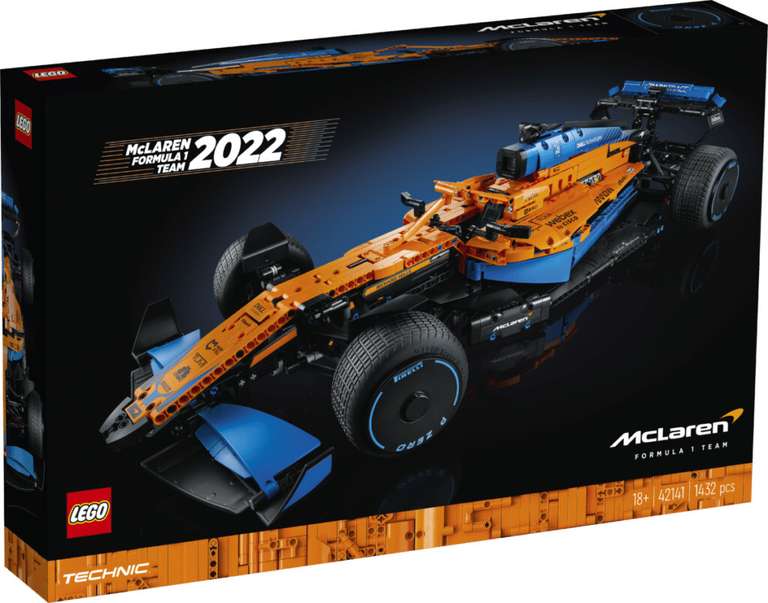 (Proshop) Black Friday LEGO Technic - McLaren Formel 1 Rennwagen (42141) 119€