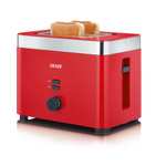 Graef TO63EU TO 63 2-Scheiben Toaster, Kunststoff, Rot, 27.3 x 17.8 x 19.5 cm prime