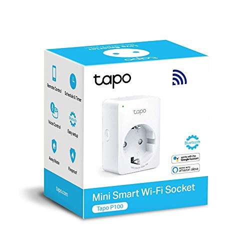 TP-Link Tapo WLAN Smart Steckdose Tapo P100 Alexa kompatibel (4er Pack ab 8,48 Euro/ Stück )