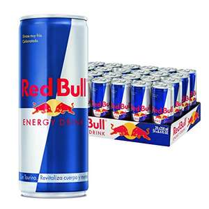 Red Bull Energy [normal, zuckerfrei / sugar free / sugarfree] Drink - 24er Palette Dosen Getränke, EINWEG (24 x 250 ml)