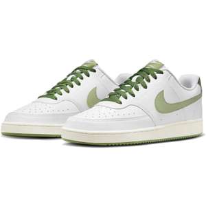 Nike Court Vision Low Sneaker weiß/grün (Gr. 41 // 45 - 46) | fallen kleiner aus