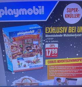 Playmobil Adventskalender 71518 Wichtelwerkstatt „ EDEKA EXKLUSIV“ Bundesweit