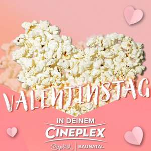 Valentinstag im Cineplex bundesweit und lokal Kassel Baunatal Kinospecials Partnermenü