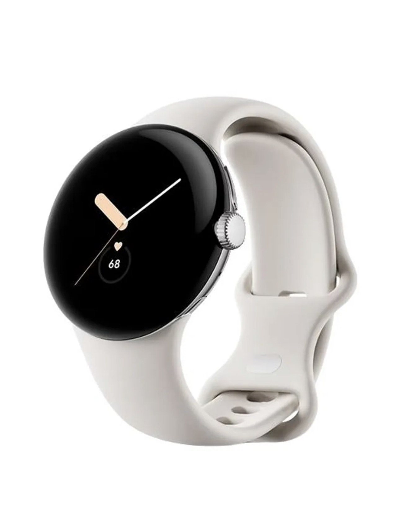 (3.Anbieter) Google Pixel Watch Active Band 43mm LTE Silber/Kreide