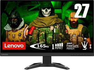 [Amazon] Lenovo G27-30 60,45 cm (27 Zoll, 1920x1080, Full HD, 165Hz, WideView, 350nits, entspiegelt) Monitor (HDMI, DisplayPort, 1ms)