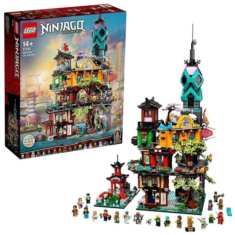 LEGO Ninjago - Die Gärten von Ninjago City (71741) für 203,98€ inkl. Versand