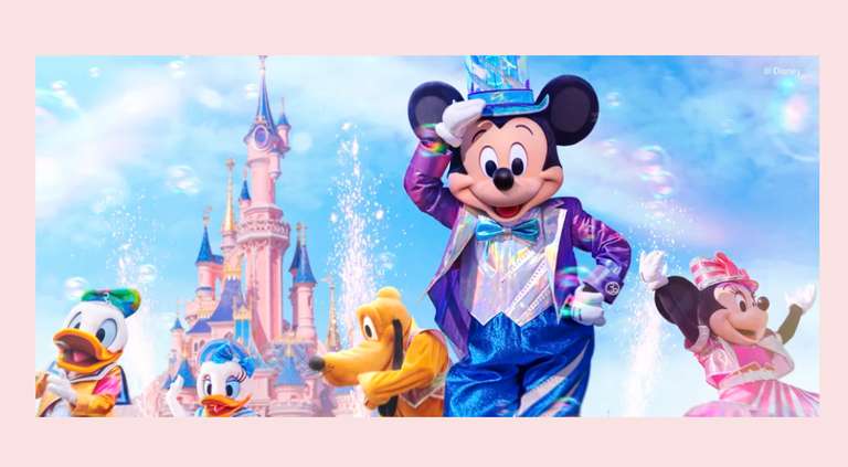 Rabatt Disneyland-Aufenthalt, 10€ sparen bei Ticket only-Käufen, 40€ Ersparnis auf die Reise nach Disneyland Paris + Hotel-Übernachtung