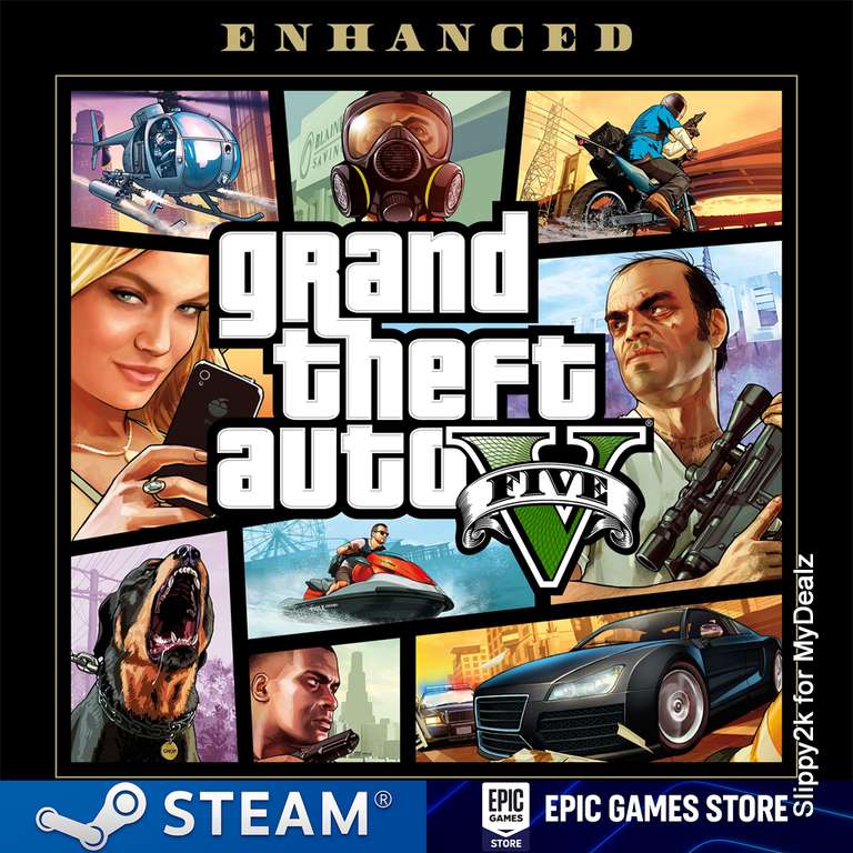 GTA 5 Enhanced für 14,99 € bei Steam, Epic und im Xbox Store (PC)