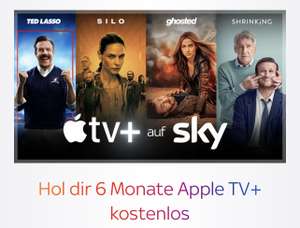 Freebie - 6 Monate Apple TV+ für Sky Abonnenten mit Sky Extra