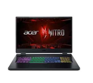 ACER Gaming-Notebook Nitro 5 (AN517-55-96S6), Schwarz, 17,3 Zoll, Full-HD, Intel i9-12900H, 16 GB, 1TB SSD, RTX 4060 (799 Euro mit Cashback)