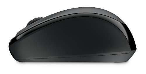 Microsoft Wireless Mobile Mouse 3500 (Maus, kabellos, für Rechts- und Linkshänder geeignet), grau [Prime]