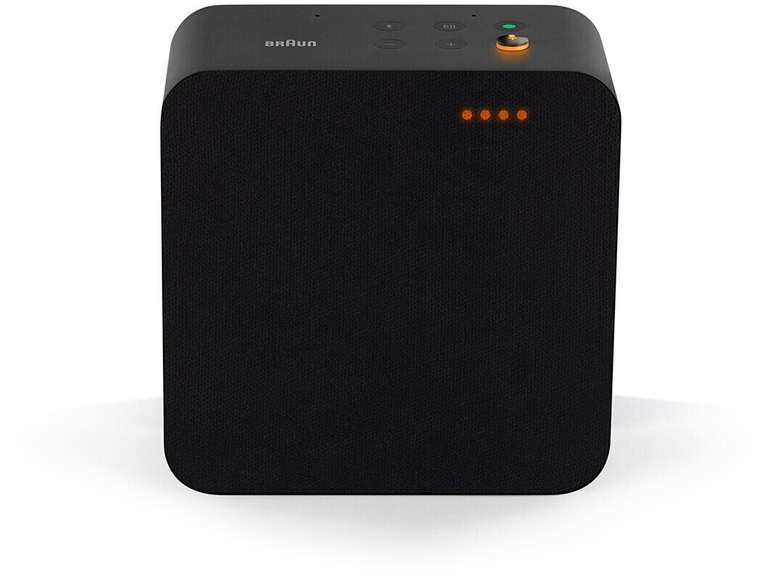 Braun Audio LE03 Smart Speaker - schwarz (WLAN, Bluetooth, Airplay 2, Chromecast, Stereo-Kopplung, AUX-In, Google Assistant)