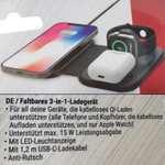 [Action] RE-LOAD 3-in-1 Wireless Charger Qi Ladegerät 15W (für Apple u.a.)