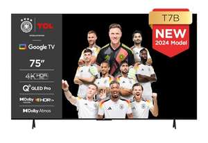 TCL 75T7B 75-Zoll QLED Pro Fernseher, 4K Ultra HD, HDR Pro, Smart TV