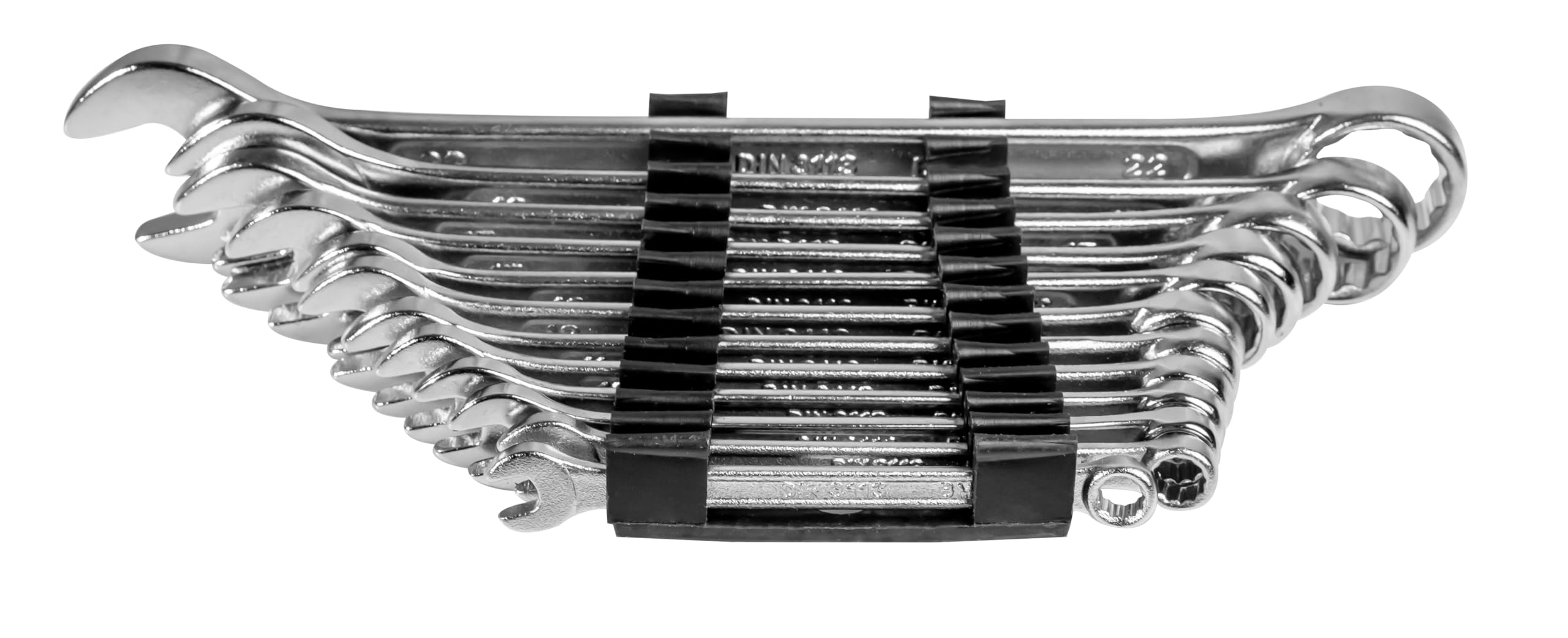 [prime] Brüder Mannesmann M19652 Gabelringschlüssel Set, 12-teilig - Gabelschlüsselsatz nach DIN 3113Ring-Maulschlüssel 6 bis 22 mm