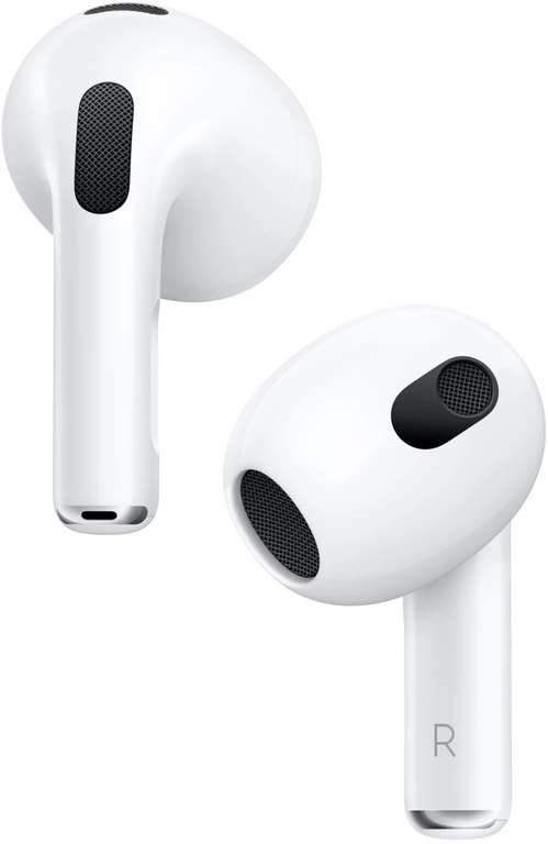 Apple AirPods 3. Generation TWS In-Ears (Bluetooth 5.0, AAC, 5/30h Akku, Lightning & MagSafe, Head-Tracking, IPX4)