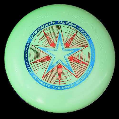 Discraft Ultra Star, ultimate Frisbee, Sport-Scheibe, 175 g, Farbe nite-glo/Nachtleuchtend | Discraft White 14,34€ [Amazon Prime]
