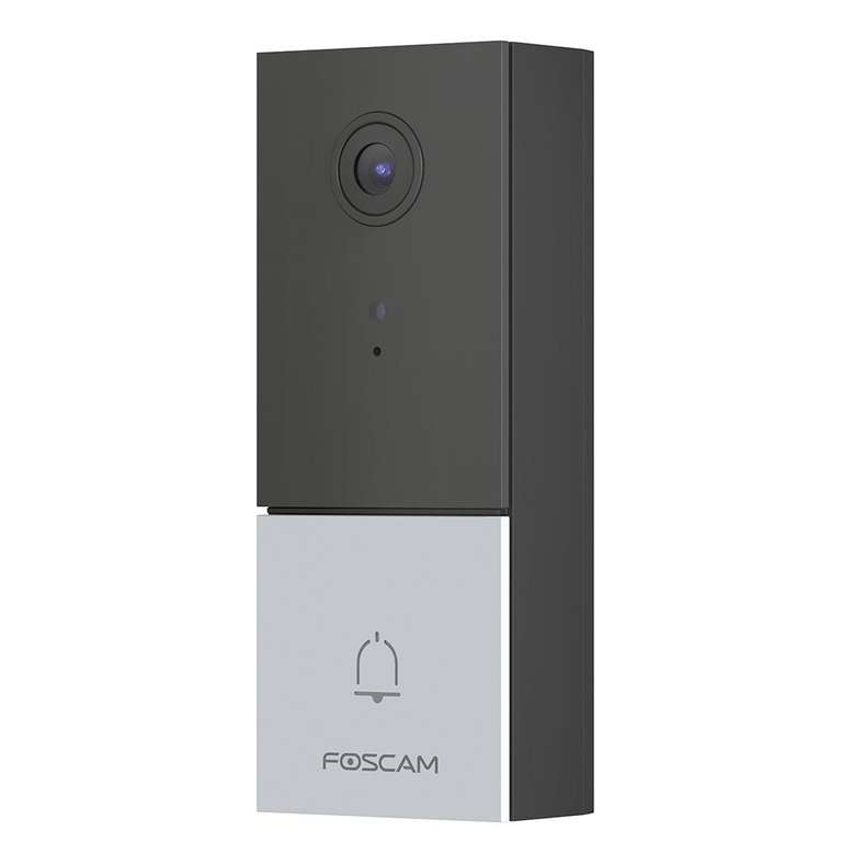 Foscam VD1 - 4MP WLAN Türklingel, H.264+, 170° Weitwinkelobjektiv, Bewegungs-, Geräusch- und Gesichtserkennung
