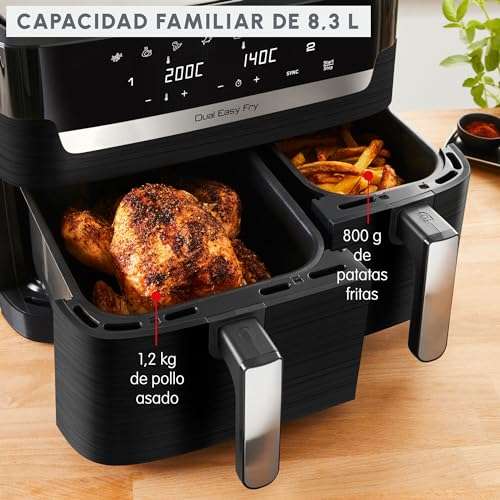 Moulinex Dual Easy Fry 8,3 L - Dual Air Fritteuse