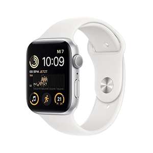 Apple Watch SE 2. Gen 44mm Silber bei Amazon für
