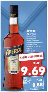 Aperol Kaufland ab Montag (Kaufland Card)