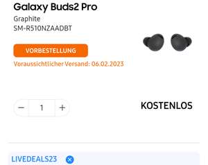 Samsung S23 Vorbestellung - Gratis Galaxy Buds 2 und 10% auf Galaxy Book3 360