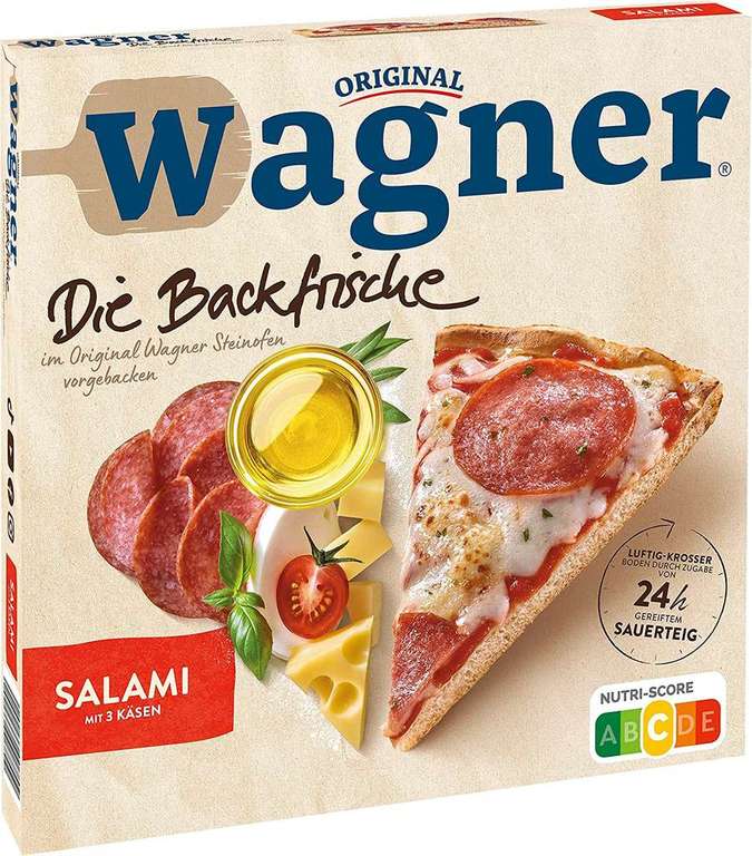 [Kaufland] 3x Wagner Big City Pizza oder Die Backfrische für 1,66 € pro Stück (Angebot + Coupon) - bundesweit