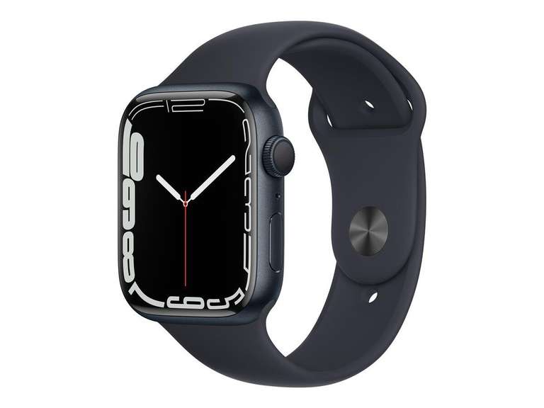 Apple Watch Series 7 (GPS) 41mm Aluminium Mitternacht mit Sportarmband Mitternacht