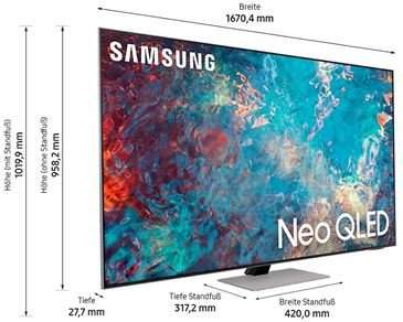 Samsung GQ75QN85AAT 75" 4k Neo QLED TV 100Hz HDR10+