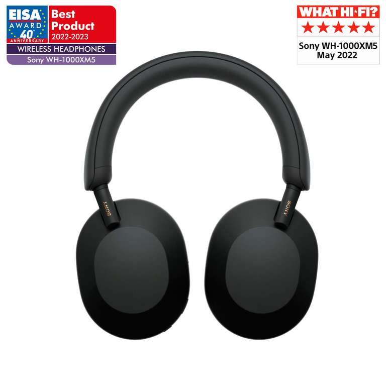 Sony WH-1000XM5 Bluetooth Noise Cancelling Kopfhörer Black