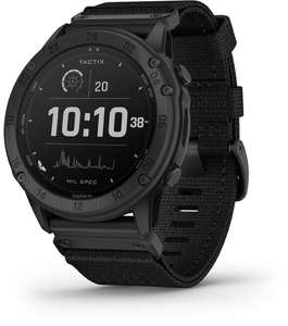 Garmin Tactix Delta Solar Black Smartwatch | 51mm | Saphirglas | Solar-Ladelinse | GPS | bis 24 Tage Akku | 10 ATM | Garmin Pay | uvm.
