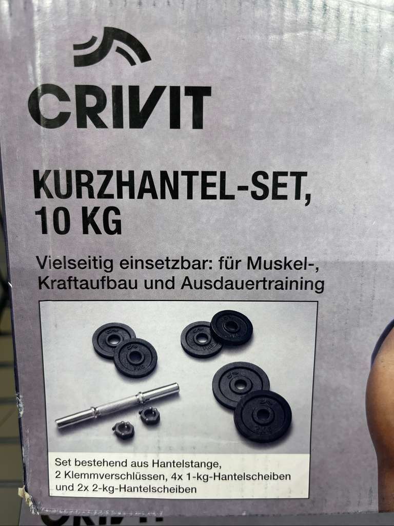 Lokal Lidl Crivit | (evtl. Bundesweit): Kessenich mydealz Bonn kg 10 Kurzhantel-Set