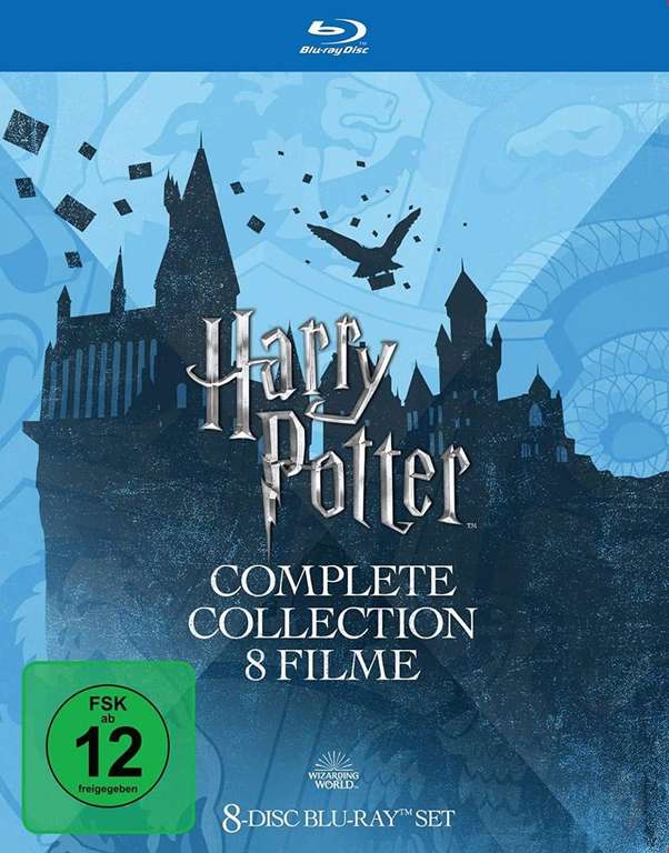 (PRIME) Harry Potter: The Complete 8 Movie Collection (8x Blu-ray) auch in 4k Ultra HD für 65,27€
